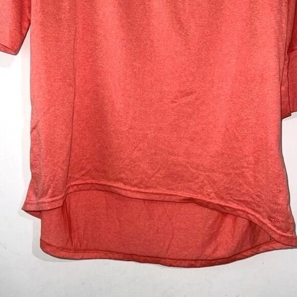 Champion Coral Open Back Activewear Top Womens L/G 100% Polyester Lightweight & - Picture 4 of 5